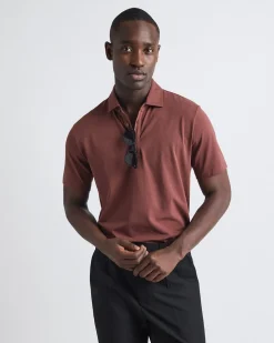 Short-Sleeve Supima (R) Cotton Polo