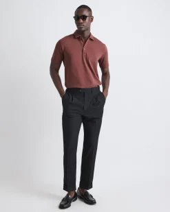 Short-Sleeve Supima (R) Cotton Polo