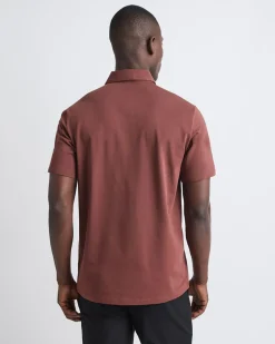 Short-Sleeve Supima (R) Cotton Polo