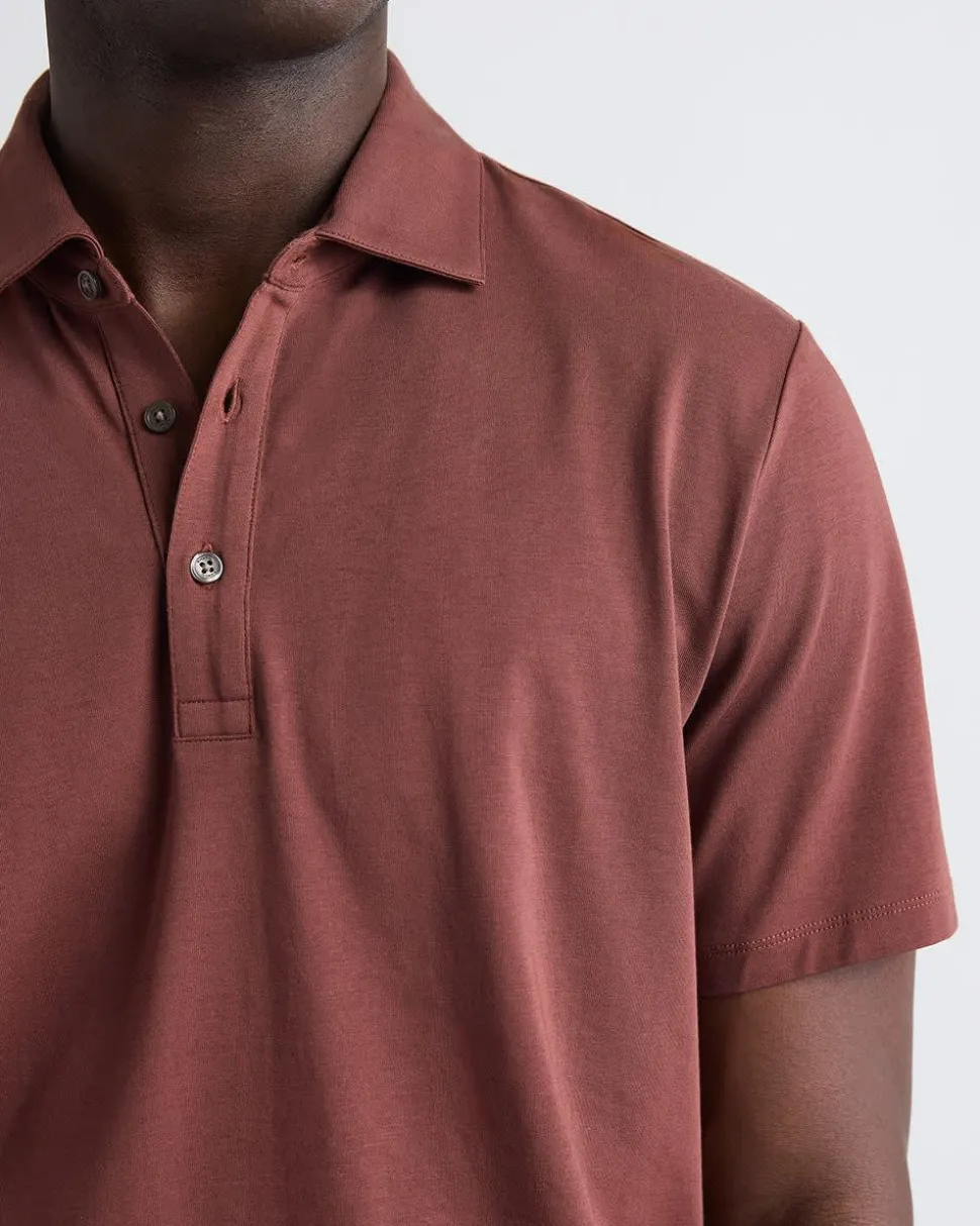 Short-Sleeve Supima (R) Cotton Polo