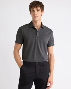 Short-Sleeve Supima (R) Cotton Polo