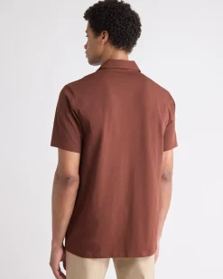 Short-Sleeve Supima (R) Cotton Polo