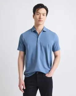 Short-Sleeve Supima (R) Cotton Polo
