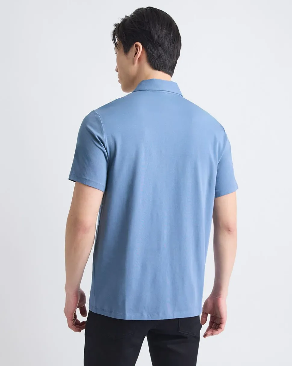 Short-Sleeve Supima (R) Cotton Polo