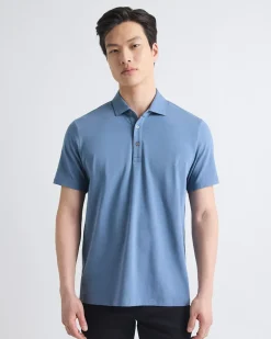 Short-Sleeve Supima (R) Cotton Polo