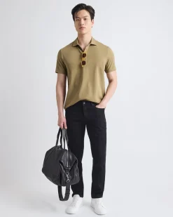 Short-Sleeve Supima (R) Cotton Polo