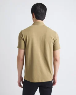Short-Sleeve Supima (R) Cotton Polo