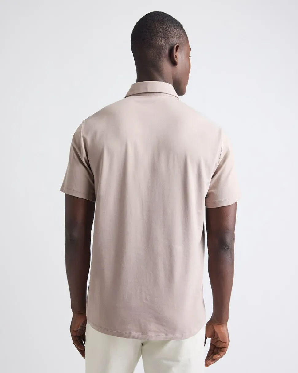 Short-Sleeve Supima (R) Cotton Polo
