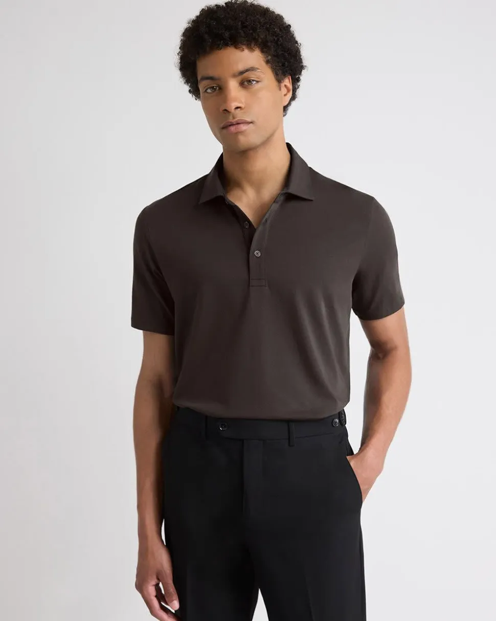 Short-Sleeve Supima (R) Cotton Polo