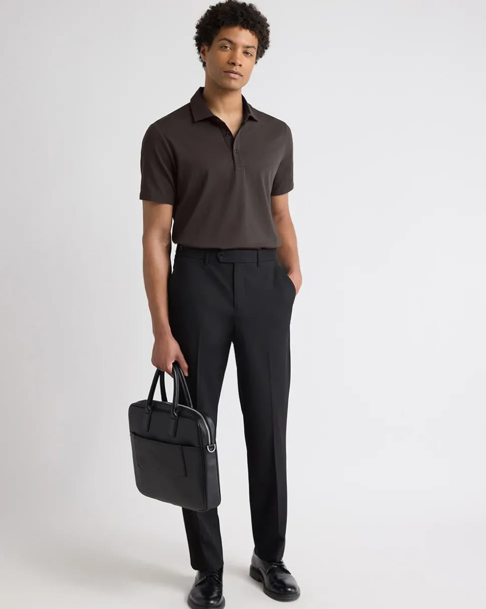 Short-Sleeve Supima (R) Cotton Polo