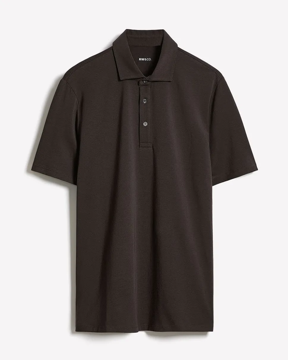 Short-Sleeve Supima (R) Cotton Polo