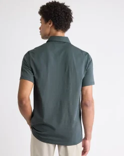 Short-Sleeve Supima (R) Cotton Polo
