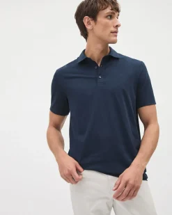 Short-Sleeve Supima (R) Cotton Jersey Polo