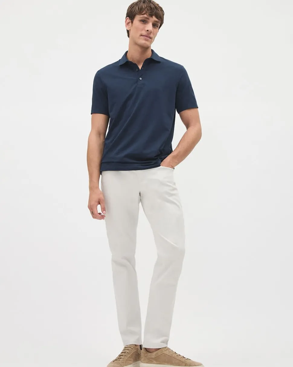 Short-Sleeve Supima (R) Cotton Jersey Polo