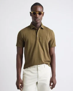 Short-Sleeve Supima (R) Cotton Polo