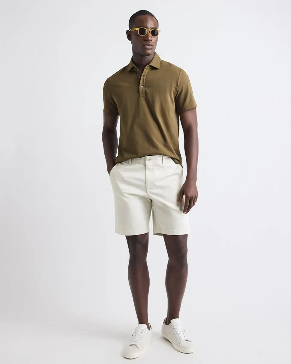Short-Sleeve Supima (R) Cotton Polo
