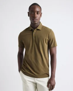 Short-Sleeve Supima (R) Cotton Polo
