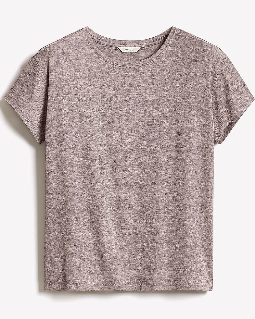Silk-Blend Boxy Knit Top