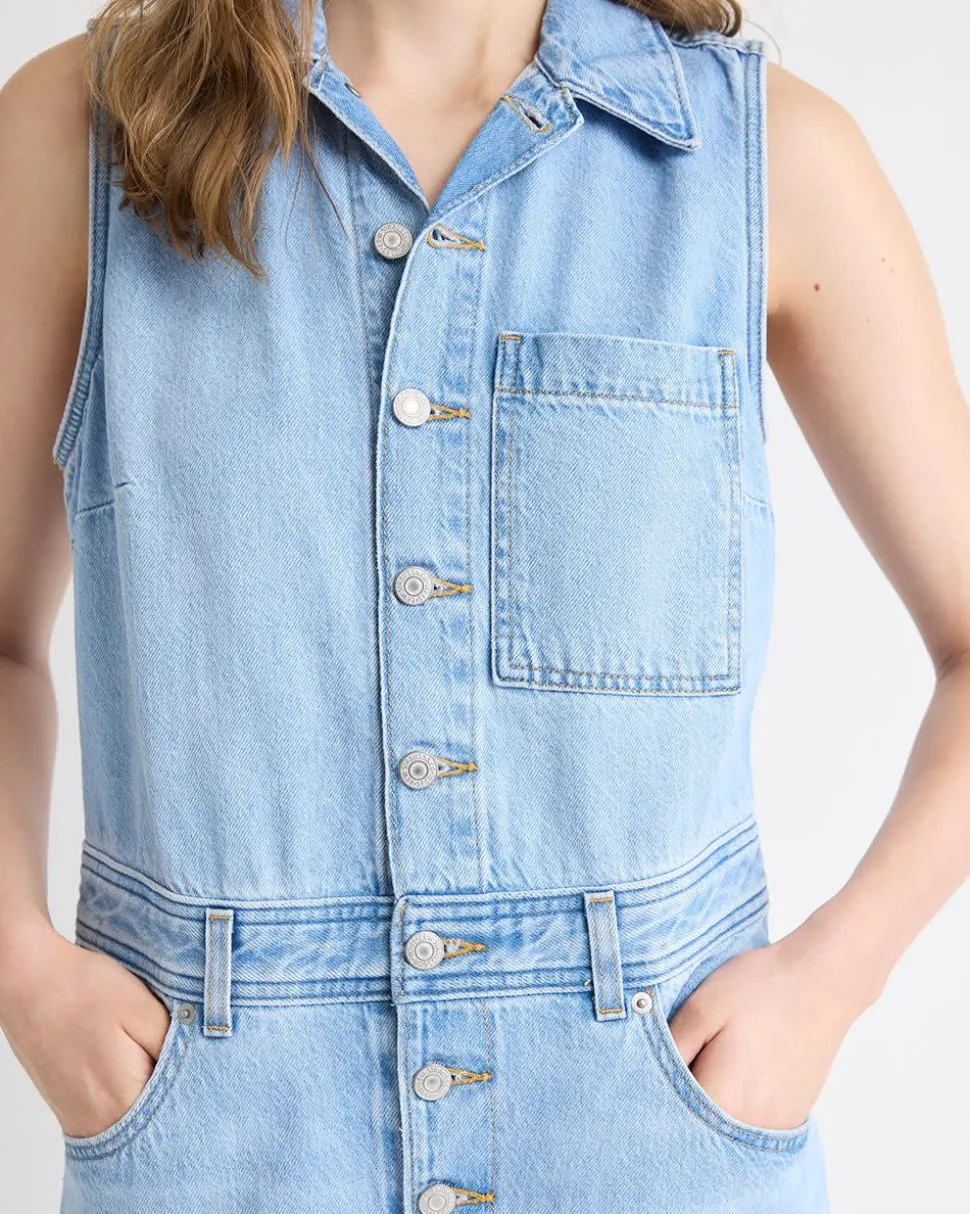 Sleeveless Denim Jumpsuit - Levi's
