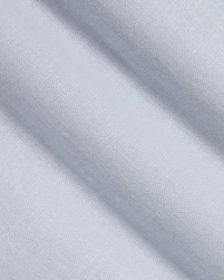 Sleeveless Linen-Blend Mini Dress with Shirt Collar