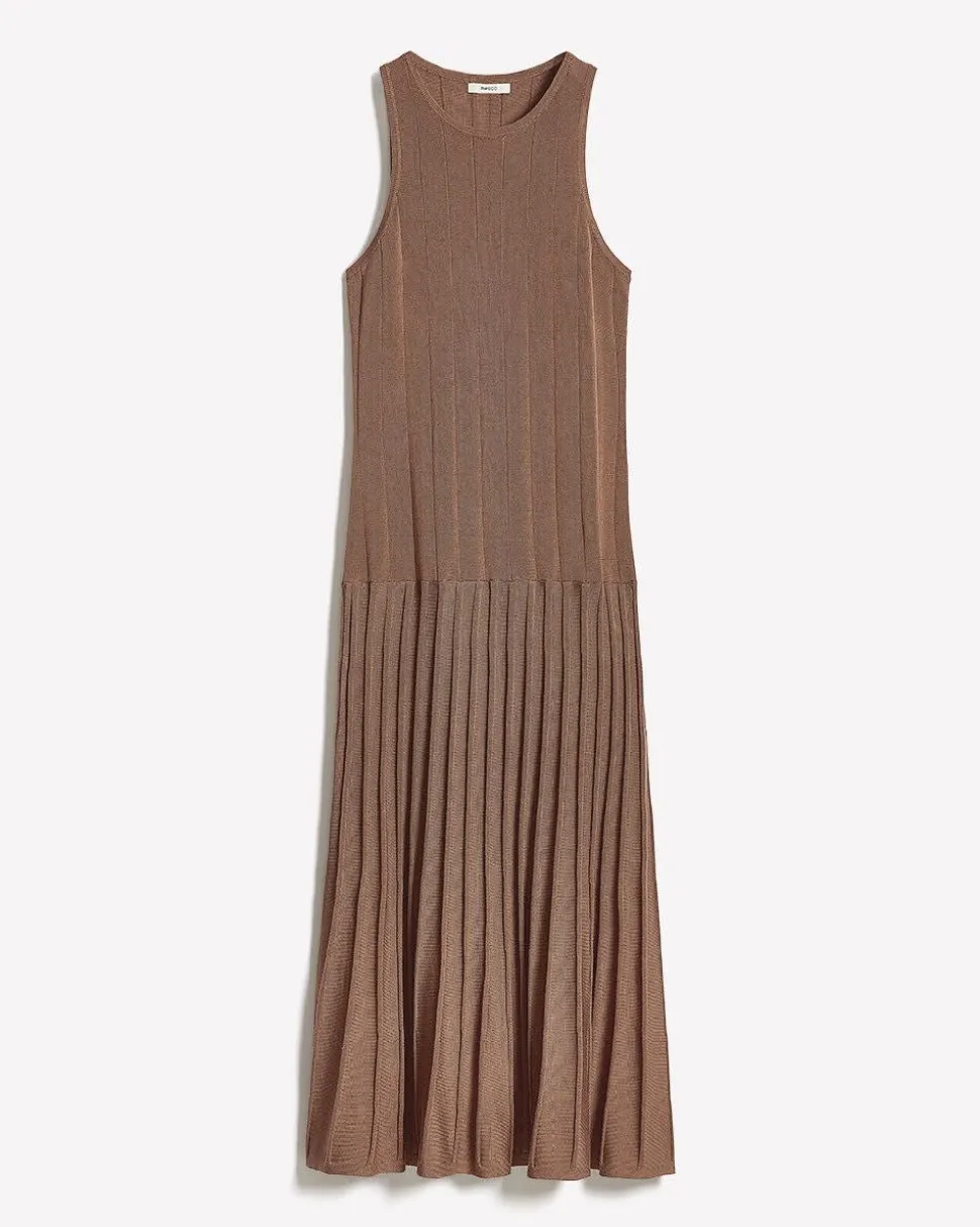 Sleeveless Midi Sweater Dress