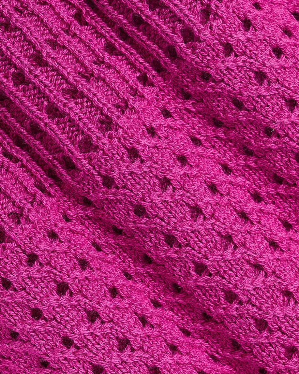 Sleeveless Short Crochet Sweater