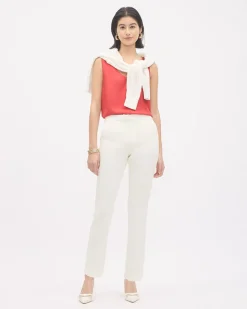 Sleeveless V-Neck Blouse