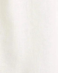 Sleeveless V-Neck Linen-Blend Blouse