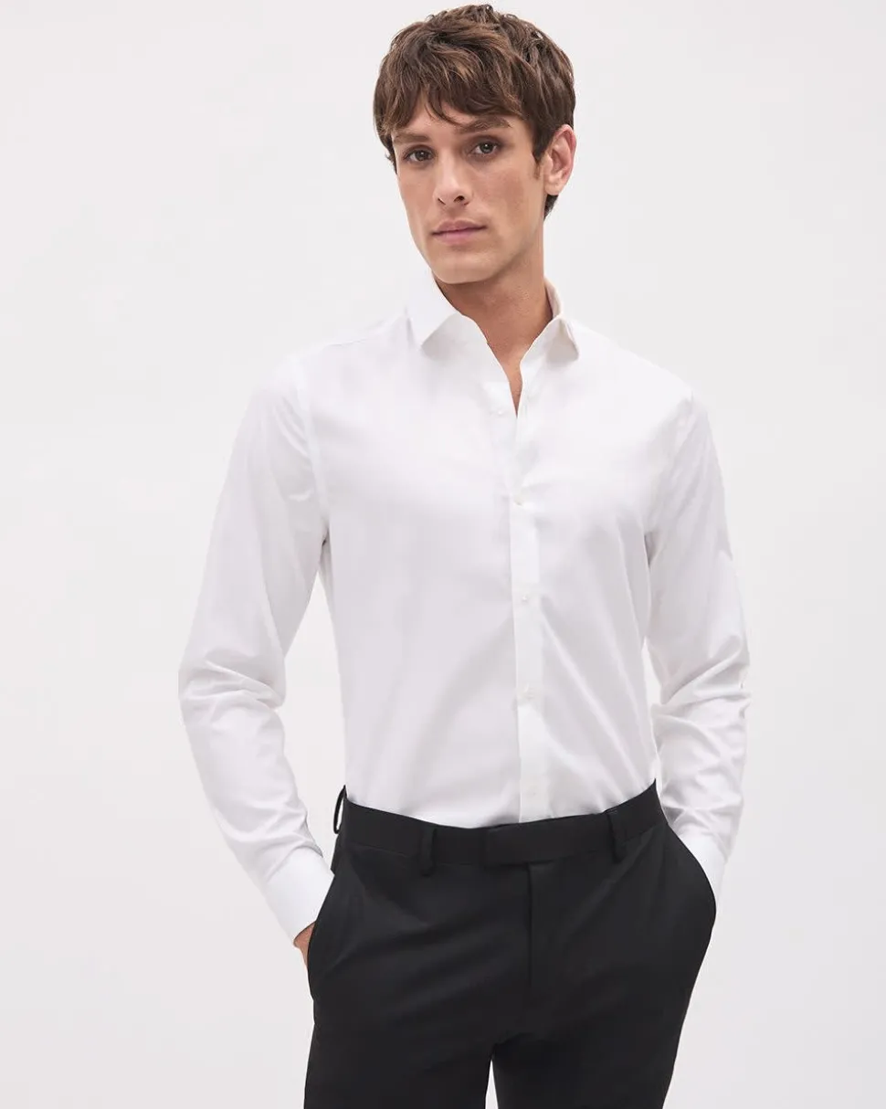 Slim Fit Stretch Dress Shirt
