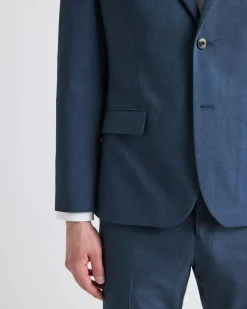 Slim-Fit Blue Suit Blazer