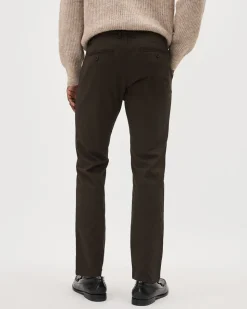 Slim-Fit Brushed-Twill Pant