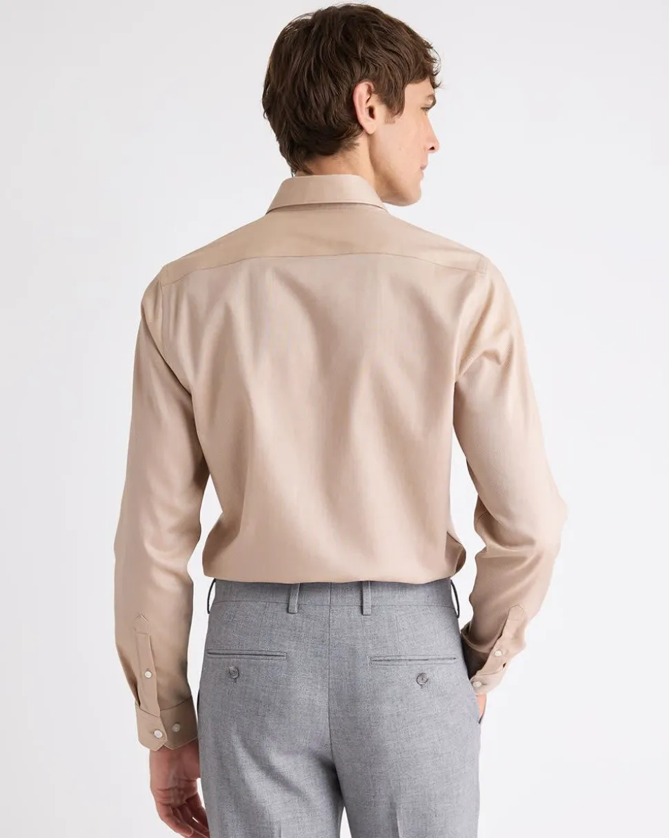 Slim-Fit Dobby Dress Shirt