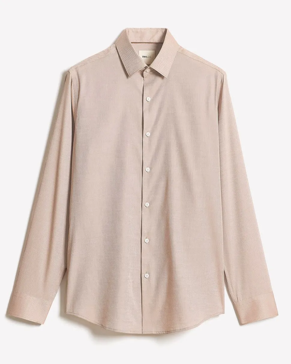 Slim-Fit Dobby Dress Shirt