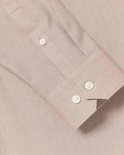 Slim-Fit Dobby Dress Shirt