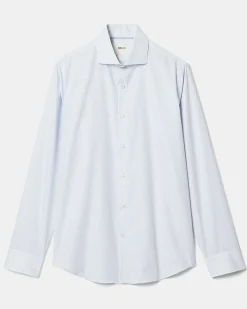 Slim-Fit Dotted Dress Shirt