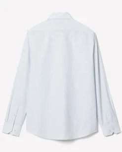 Slim-Fit Dotted Dress Shirt