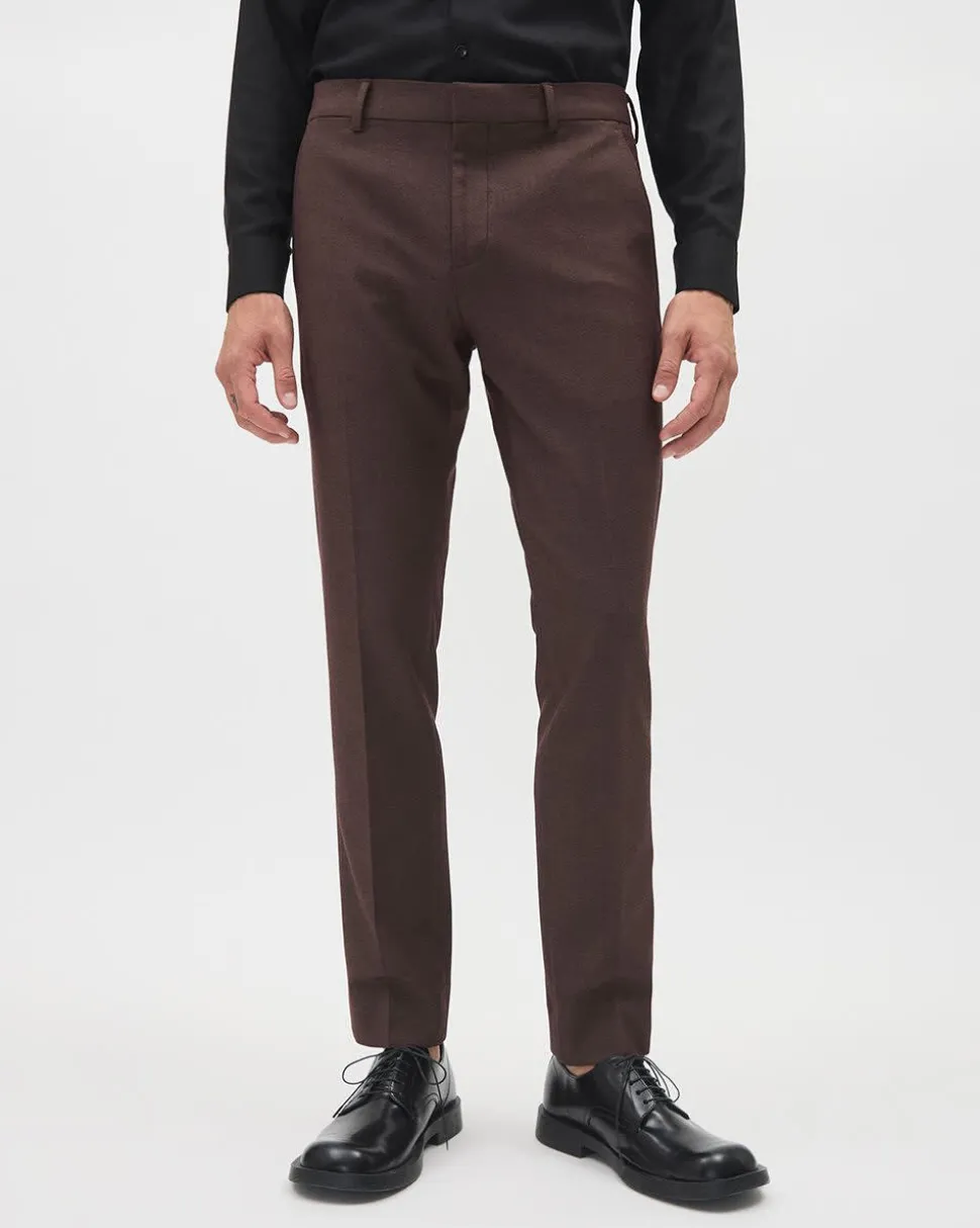 Slim-Fit Knit-Like Suit Pant