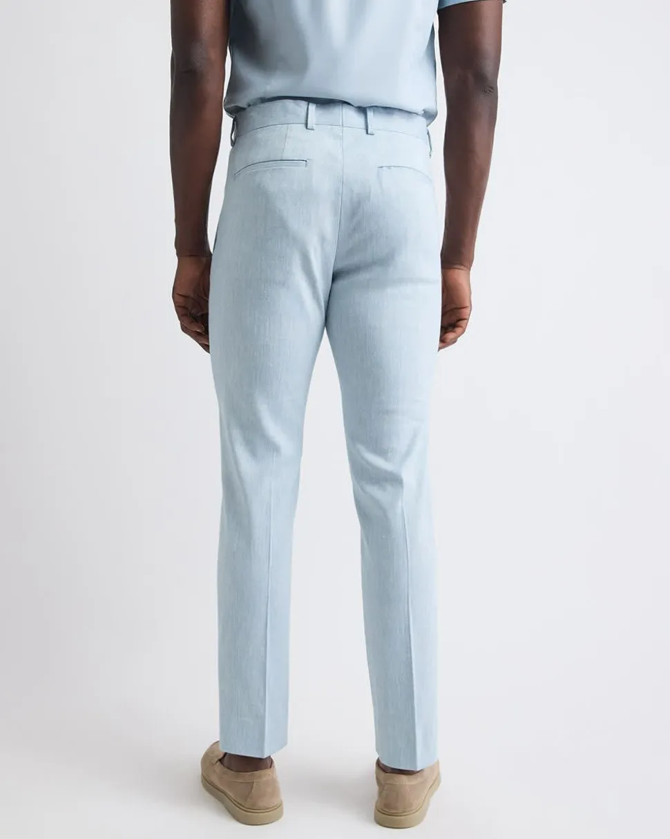 Slim-Fit Linen Suit Pant