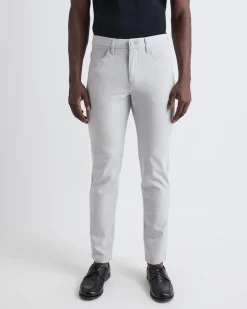 Slim-Fit 5-Pocket Twill City Pant