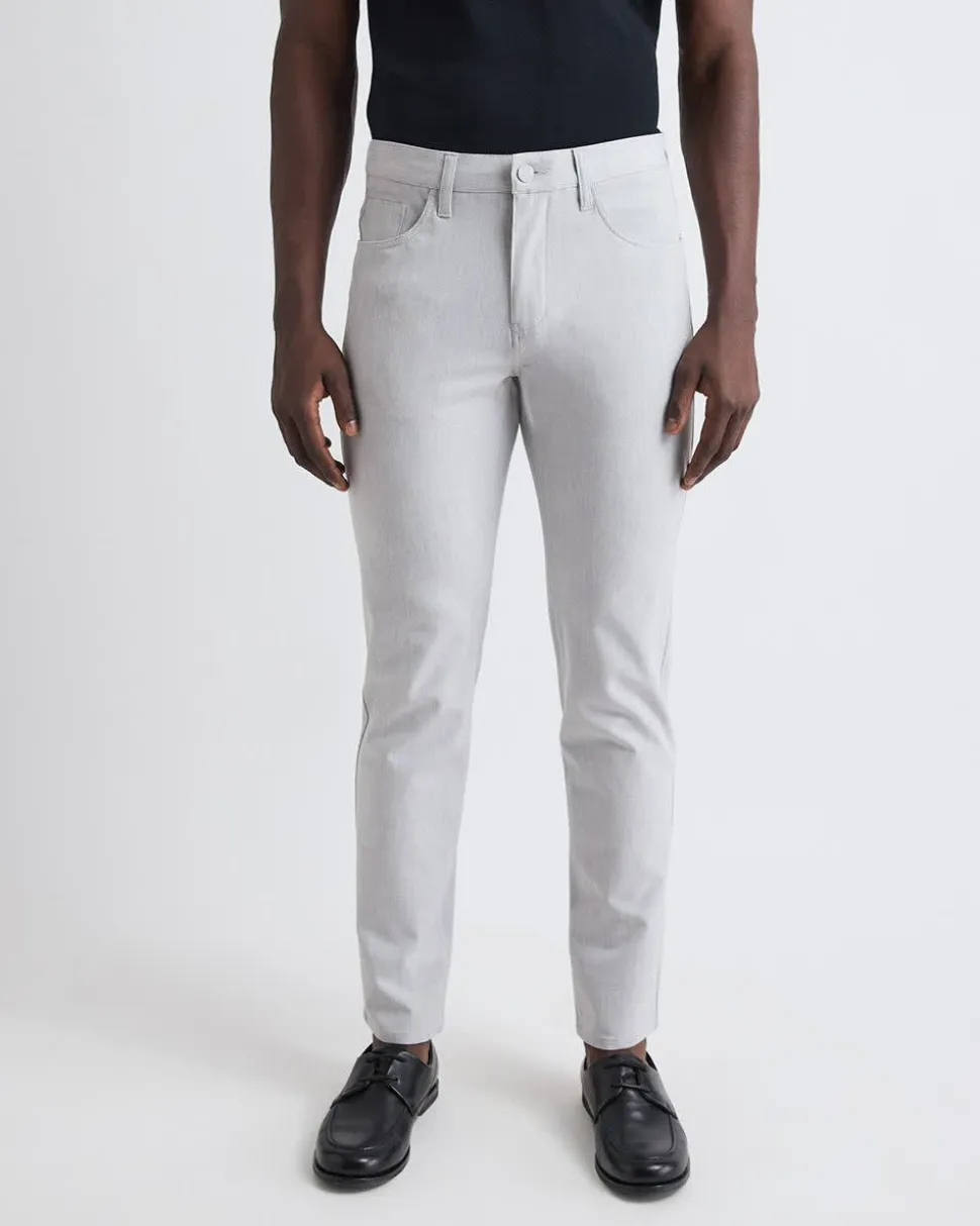 Slim-Fit 5-Pocket Twill City Pant