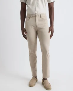 Slim-Fit 5-Pocket Twill City Pant