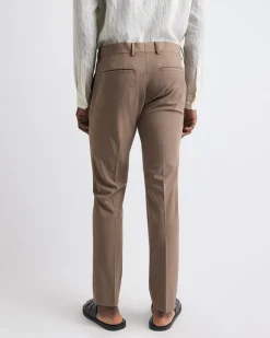 Slim-Fit Rose Taupe Suit Pant