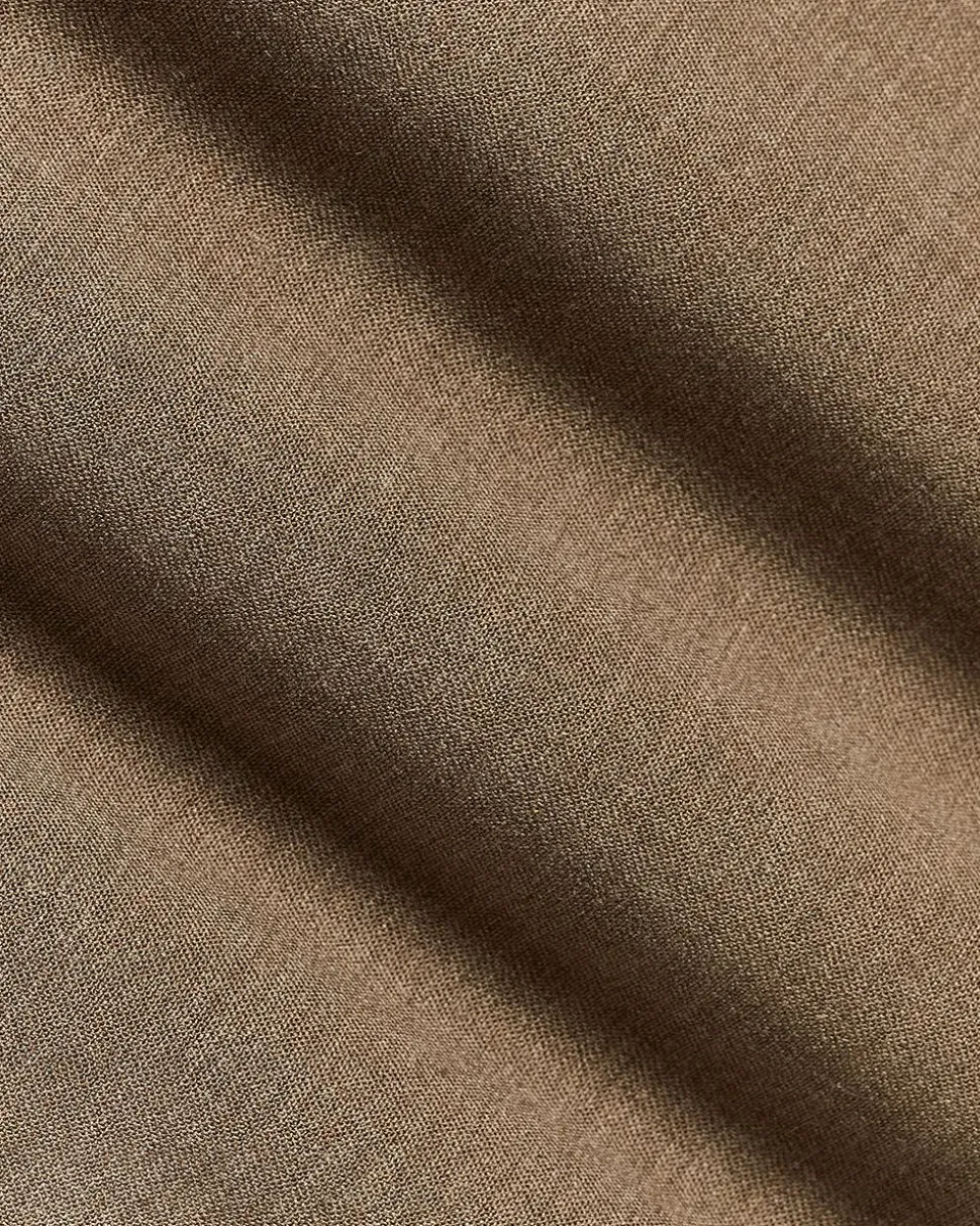 Slim-Fit Rose Taupe Suit Pant