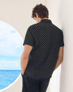Slim-Fit Short-Sleeve Jersey Shirt
