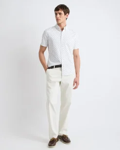 Slim-Fit Short-Sleeve Jersey Shirt