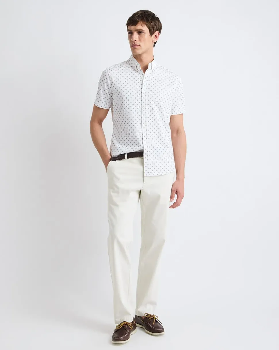 Slim-Fit Short-Sleeve Jersey Shirt