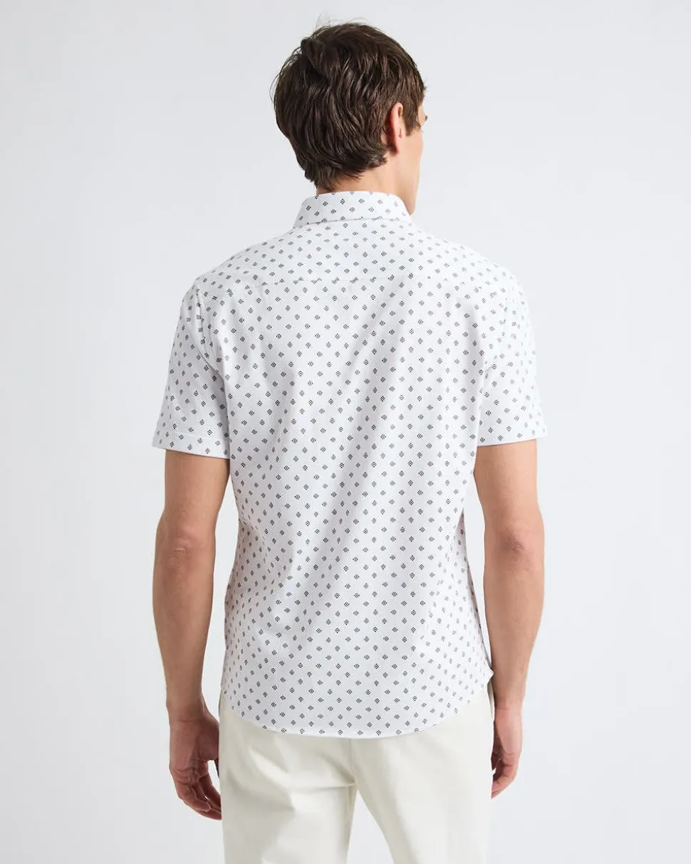 Slim-Fit Short-Sleeve Jersey Shirt