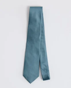 Solid Agave Regular Tie
