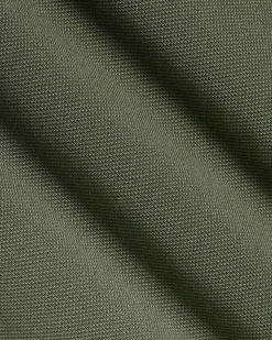 Solid CoolMax (R) Short-Sleeve Polo with Johnny Collar
