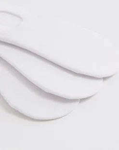 Solid No-Show Socks - 3 Pairs